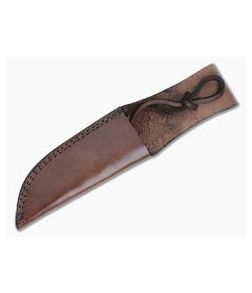 Leather Fixed Blade Knife Sheath 5.25" Tan - AC-SHE-660510 1