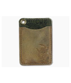 Hitch & Timber Short Fold Card Wallet Crazy Horse Leather - HT-SHORTFOLD-CH 1