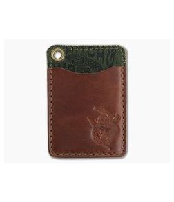 Hitch & Timber Short Fold Card Wallet Chestnut Leather - HT-SHORTFOLD-CN 1