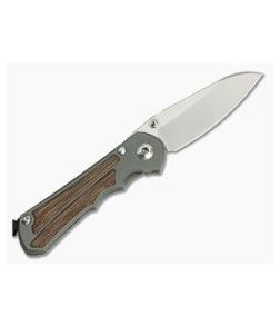 Chris Reeve Small Inkosi Insingo Left Handed Natural Micarta Inlays - CRK-SIN-1031 1