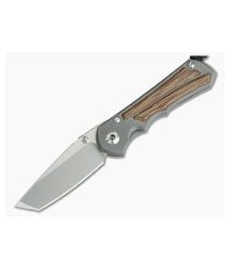Chris Reeve Small Inkosi Tanto Natural Canvas Micarta Inlay - CRK-SIN-1046 1
