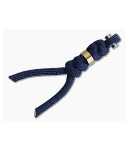 Chris Reeve Small Inkosi Lanyard Midnight with Gold Bead - CRK-SIN-7014 1