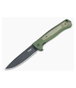 LionSteel Skinny Green Aluminum Black Blade SK01A-GB - LS-SK01A-GB 1