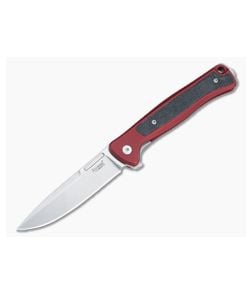 LionSteel Skinny Red Aluminum Stonewashed Blade SK01A-RS - LS-SK01A-RS 1