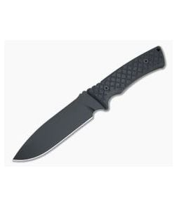 Spartan Blades Damysus Black 1095 Black Micarta Silver Line Fixed Blade SBSL003BKBK - SB-SBSL003BKBK 1