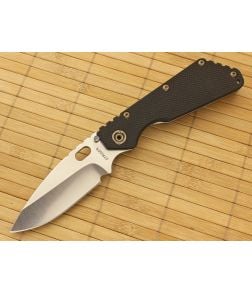 Strider SMF Spear Point Black Flat G10 Steven Kelly Bronze Hardware - SK-SMF-S-002 1