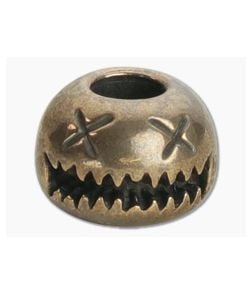 Audacious Concept Smiley Bead Small Bronze Lanyard Bead SMS-BRZ-STW - AC-SMS-BRZ-STW 1