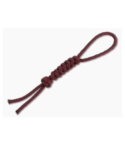 Backcountry Braids Paracord Lanyard - Burgundy Snake - BCB-SNAKE-BURG 1