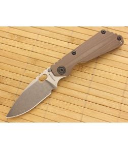 Strider Knives SnG CC Brown G10 Handle CPM-S30V - SK-SNG-008 1