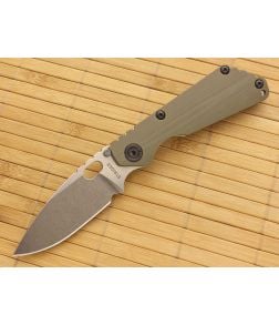Strider Knives SnG CC Green G10 Handle CPM-S30V - SK-SNG-009 1