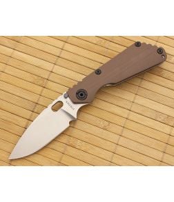Strider SnG-CC Spear Point Coyote Brown G10 CPM-154 - SK-SNG-CC-S-CBG10154 1