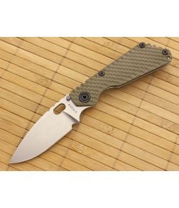 Strider SnG-S Spear Point Gunner Grip Ranger Green G10 CPM-154 - SK-SNG-S-GG10GG154 1