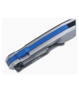 Custom Blue G10 Backspacer for Zero Tolerance 0220 Anso Flipper - AC-SPACER-BLUE 1