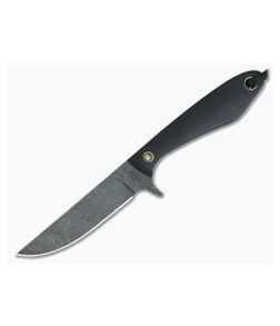 Smith & Sons Spur Darkened 1095 Black Canvas Micarta EDC Fixed Blade - SS-SPUR-BM 1
