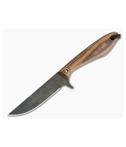 Smith & Sons Spur Original Patina 1095 Dymondwood EDC Fixed Blade - SS-SPUR-DW-OP-01 1
