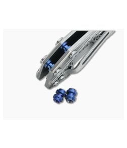 Hinderer Knives Half Track Standoffs Titanium Blue - HK-0286 1