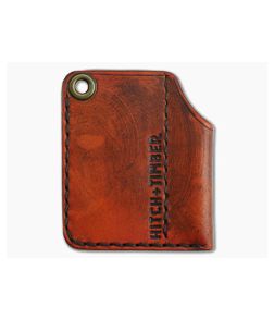 Hitch & Timber Stout Slip Saddle Tan Leather EDC Slip & Pen Holder - HT-STOUTSLIP-ST 1