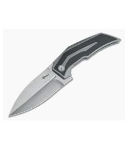 Reate Knives T4000 Tashi Bharucha Two-Tone M390 Carbon Fiber Frame Lock Flipper - RK-T4000CF 1