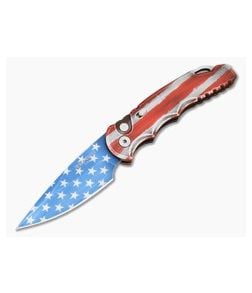 Protech TR-5 Auto Patriot USA Flag Cerakote - PT-T501-PATRIOT 1