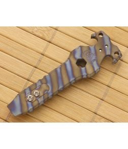 Hinderer Knives Steel Flame HS-TacTool Flame Anodized Smooth - HK-TACTOOL-FLSM 1