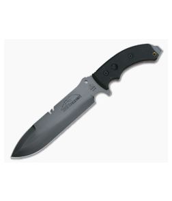 TOPS Knives Tahoma Field Knife Black Canvas Micarta - TP-TAHOBC 1