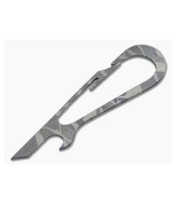 SK Knives Large DeCAPitator Brown/Grey Titanium Bottle Opener - CU-TIDCP27 1