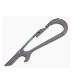 SK Knives Large DeCAPitator Pink/Teal Titanium Bottle Opener - CU-TIDCP28 1