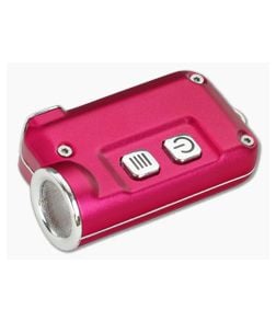 NiteCore TINI Red Aluminum 380 Lumen Micro-USB Rechargeable Keychain Flashlight - NC-TINI-RD 1