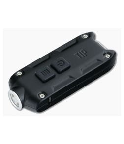 NiteCore TIP Black 360 Lumen Micro-USB Rechargeable Keychain Flashlight - NC-TIP-BLACK 1