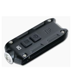 NiteCore TIP Black CRI 240 Lumen Rechargeable Keychain Flashlight - NC-TIP-BLACK-CRI 1