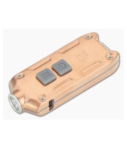 NiteCore TIP CU Copper 360 Lumen Micro-USB Rechargeable Keychain Flashlight - NC-TIP-CU 1