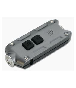 NiteCore TIP Gray 360 Lumen Micro-USB Rechargeable Keychain Flashlight - NC-TIP-GY 1