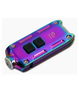 NiteCore TIP Stainless Steel Tropical 360 Lumen Micro-USB Rechargeable Keychain Flashlight - NC-TIPSST 1