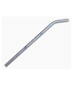 Steve Kelly Titanium Drinking Straw Bent Sheer Rainbow Splatter Titanium - CU-TISTRAW80 1