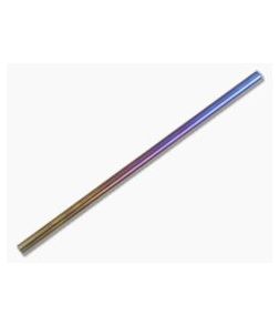 Steve Kelly Titanium Straight Magnum Drinking Straw Rainbow Titanium - CU-TISTRAW84 1