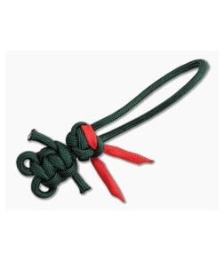 Backcountry Braids "Ninja Turtle" HG Paracord Lanyard - Raphael - Red - BCB-TMNT-RED-HG 1