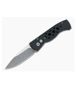Protech TR-2 Exclusive Two Tone Acid Wash Satin Blade 20th Anniversary Skeletonized Auto TR-2-PT20AW - PT-TR-2-PT20AW 1