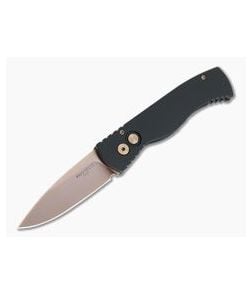 Protech Tactical Response TR-2 Rose Gold 154CM Black Aluminum Automatic TR-2RG - PT-TR-2RG 1