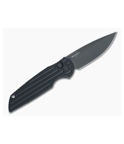Protech TR-3 Left Handed All Black SWAT Automatic TR-3-L-2 - PT-TR-3-L-2 1