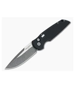 Protech TR-3 Exclusive Two Tone Acid Wash Satin Blade 20th Anniversary Auto TR-3-PT20AW - PT-TR-3-PT20AW 1