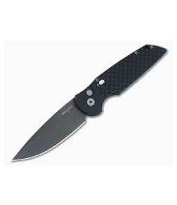 Protech Tactical Response 3 Military Fish Scale Black DLC 154CM Automatic TR-3-X1-M - PT-TR-3-X1-M 1