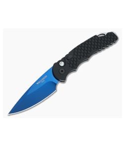 Protech Tactical Response TR-5 Sapphire Blue S35VN Black Fish Scale Automatic TR-5X1-SB - PT-TR-5X1-SB 1