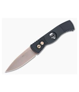 Protech TR-2 Rose Gold Skull Auto - PT-TR-2RG-SKULL 1