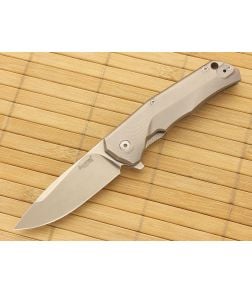 LionSteel T.R.E. Three Rapid Exchange Titanium Frame Lock Blue Accents - LS-TRE-BL 1