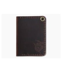 Hitch & Timber Trucker's Hitch Autumn Harvest Leather Fold-Over EDC Utility Wallet - HT-TRUCKERSHITCH-AH 1