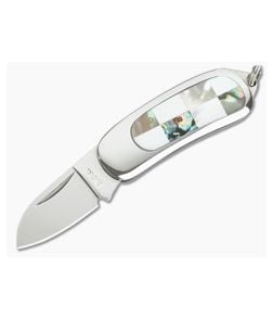 Moki Mini Pendant Checkered Mother of Pearl & Abalone - MK-TS-106 1