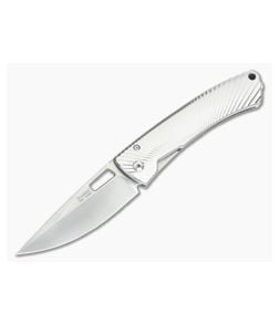 LionSteel TiSpine Integral Folder Shine Grey - LS-TS1-GS 1