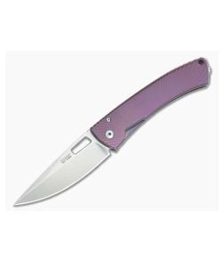 LionSteel TiSpine Integral Folder Matte Violet - LS-TS1-VM 1