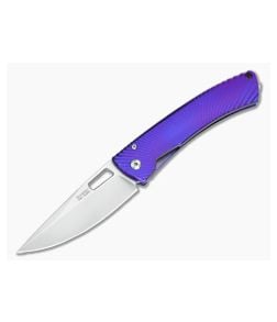 LionSteel TiSpine Integral Folder Shine Violet - LS-TS1-VS 1