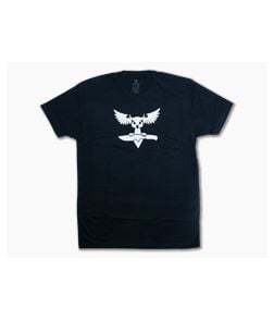 Audacious Concept Knives Division Logo 100% Cotton Dark Blue T-Shirt Large - AC-TSHIRT-LOGO-BLUE-L 1